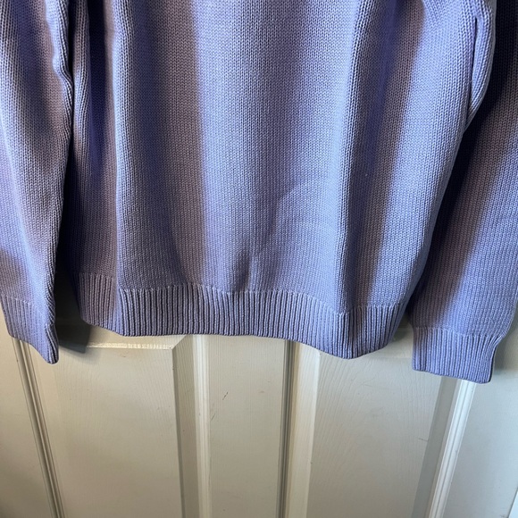NWT Men’s crew neck sweater lilac Size Medium - Picture 5 of 7